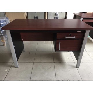 Meja Kerja / Meja Kantor / Meja Belajar 1/2 Biro Expo Kaki Besi / MEDAN SUMUT