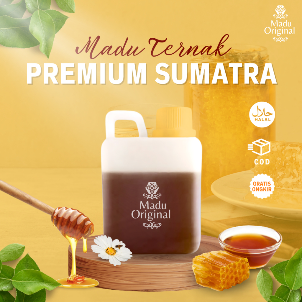 

Madu Murni Ternak Premium Sumatera