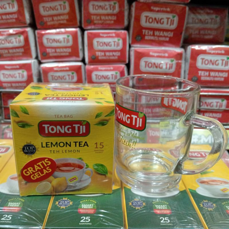 

[FREE GELAS] Tong Tji Lemon Tea 15's Celup Amplop