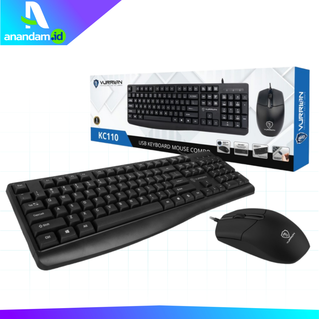 Keyboard Mouse - Keyboard Mouse VURRION KC110