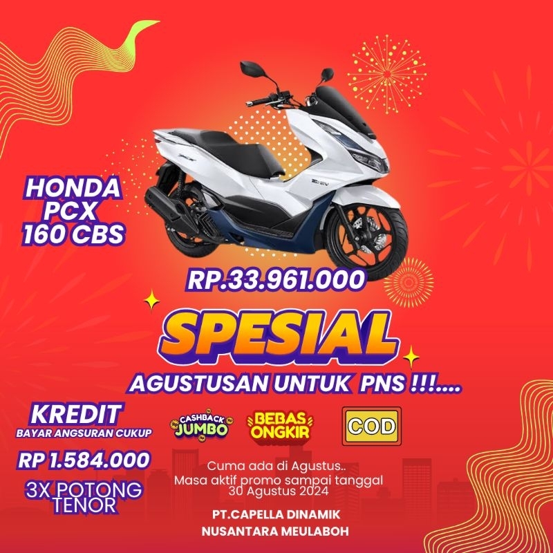 PCX 160 KREDIT MURAH