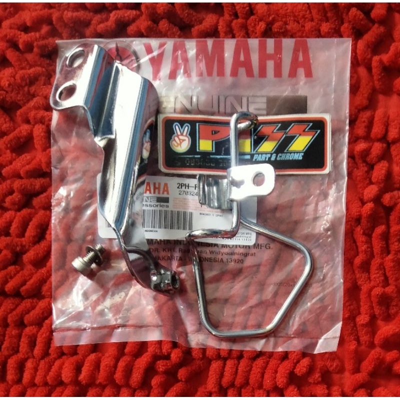 breket dudukan selang rem Mio smile soul Fino kalbulator