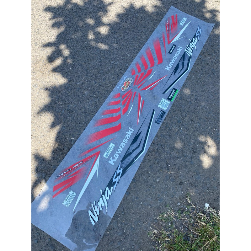 striping ninja SS merah striping ninja ss biru custom striping ninaj ss uv