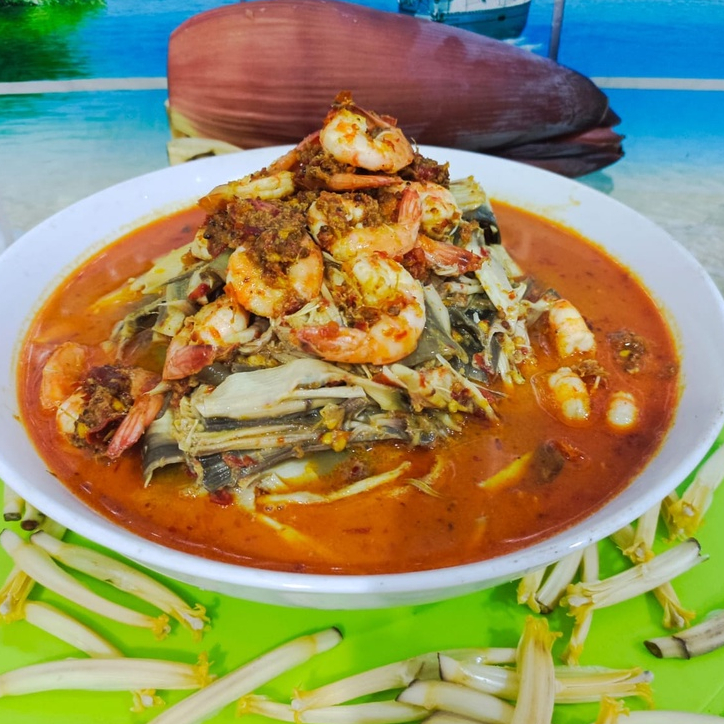 

Gulai Jantung Pisang Udang Khas Kalimantan