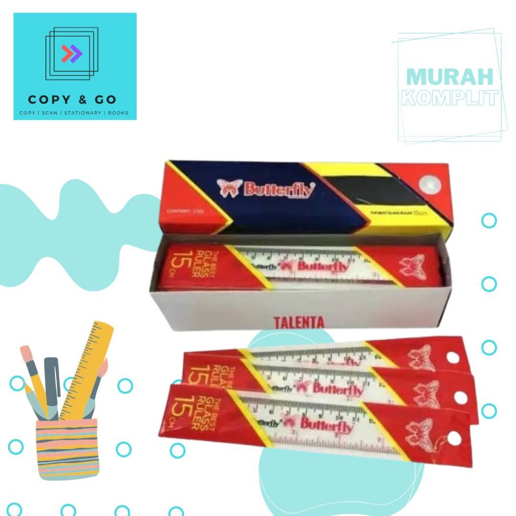 

Penggaris 15 cm