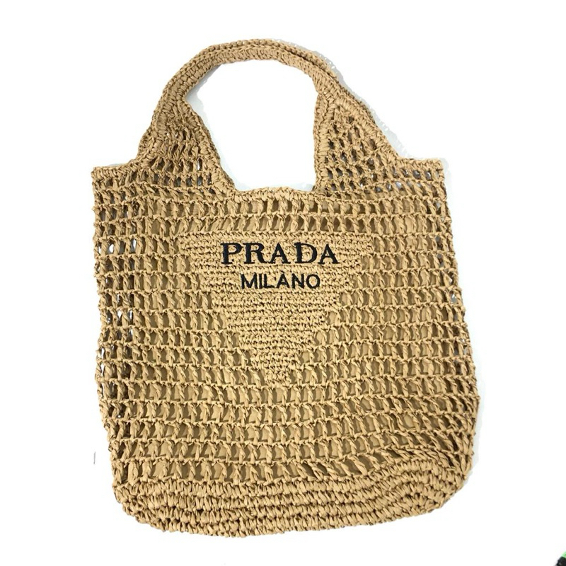 Raffia Tote Bag Large PD