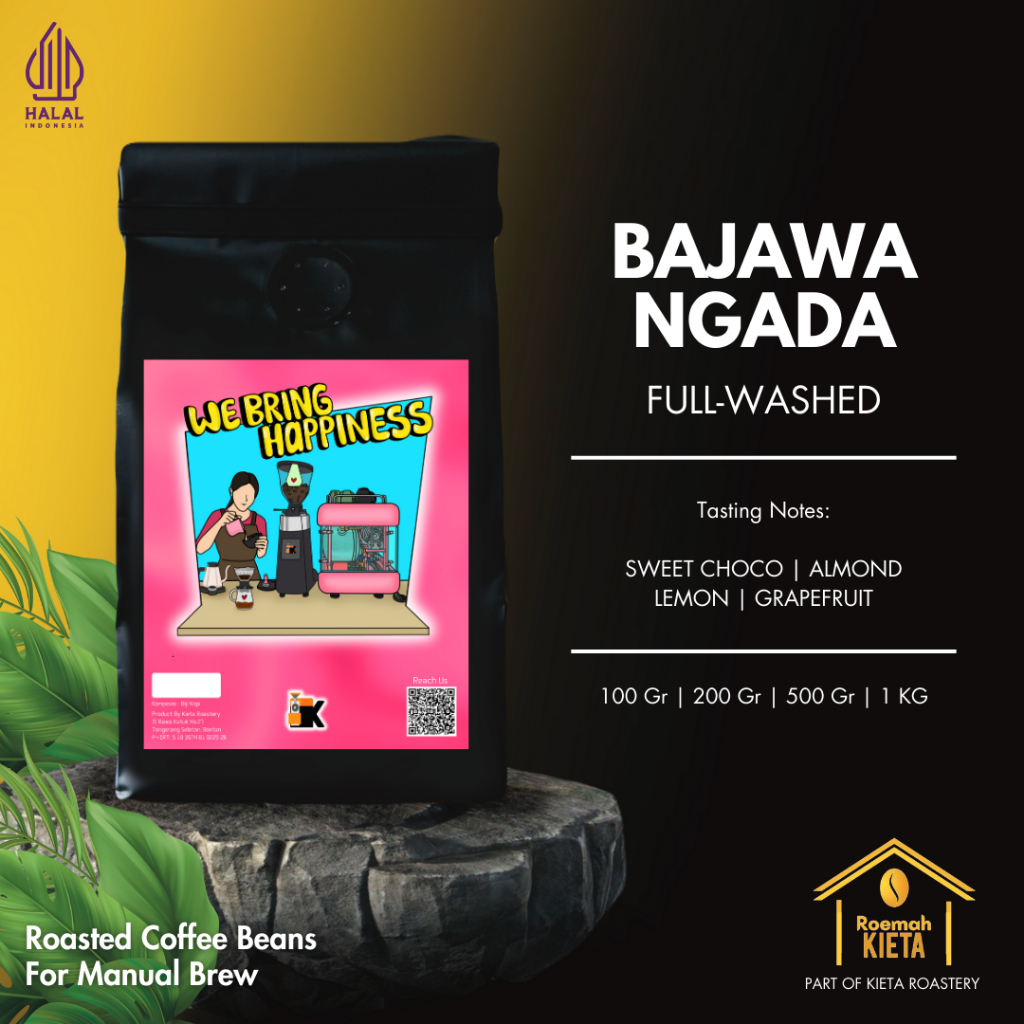 

Roemah Kieta - Biji Kopi Arabika Bajawa Ngada Flores | Bubuk Roasted Coffee Beans
