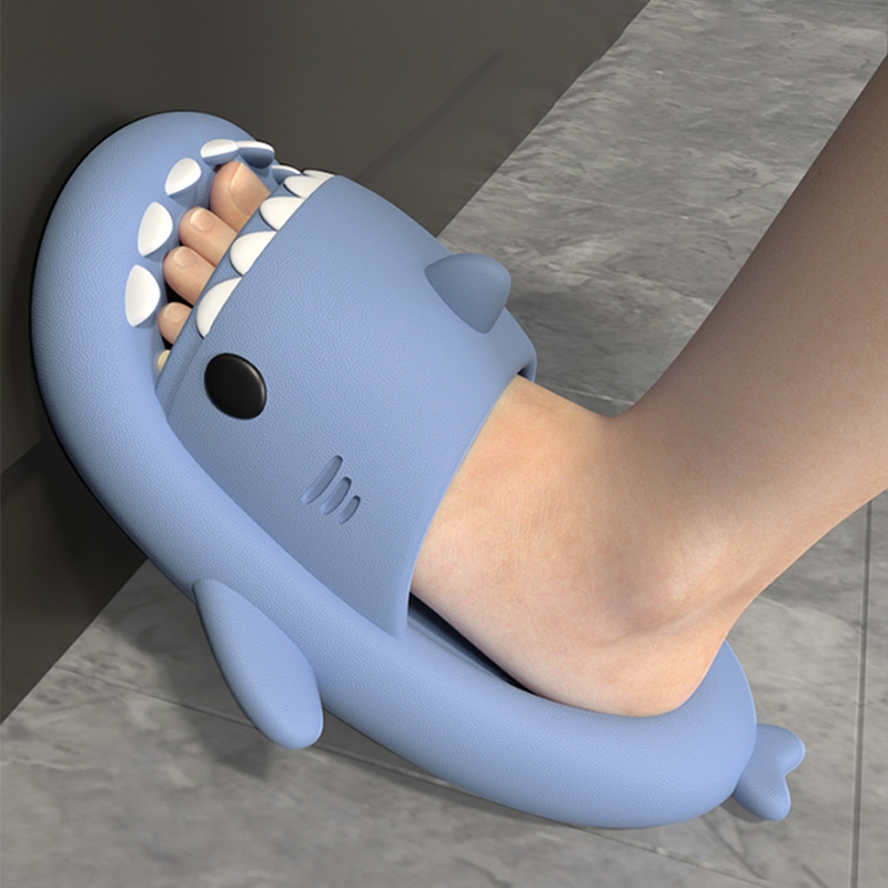 Sandal Hiu Anak Sandal Hiu Korea Sandal Hiu Karet Anti Selip Sandal Kasual Sandal Wanita Peregangan 
