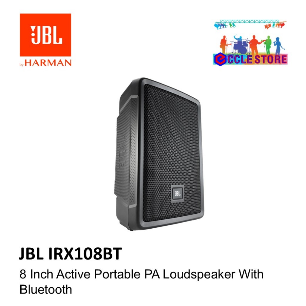 JBL IRX 108BT - 8 Inch Portable Active Speaker / Speaker Aktif / Portable Speaker