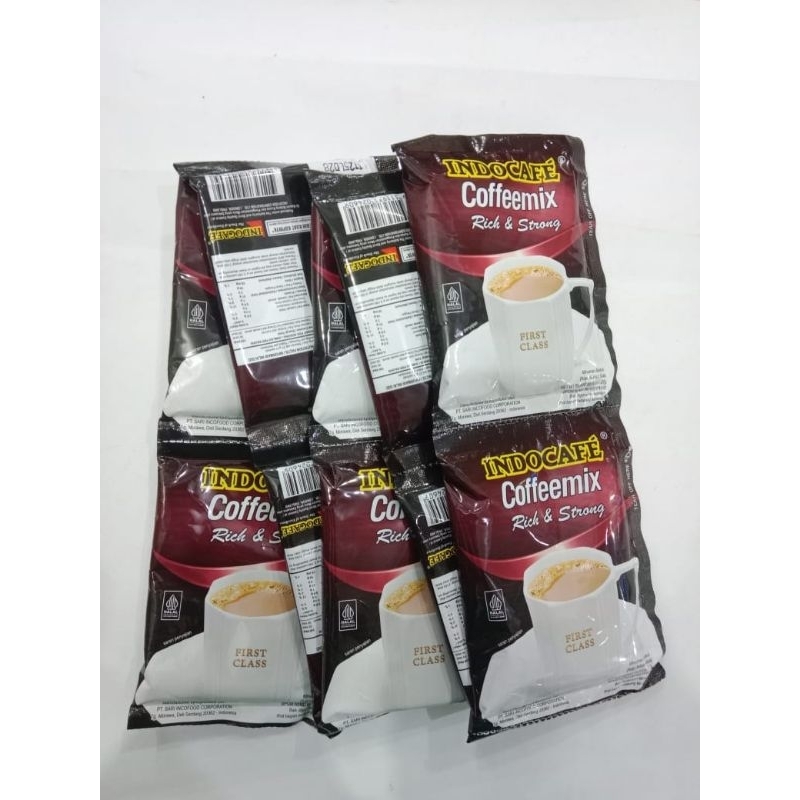 

Kopi Indocafe Coffeemix Rich & Strong 27g (Isi 10)