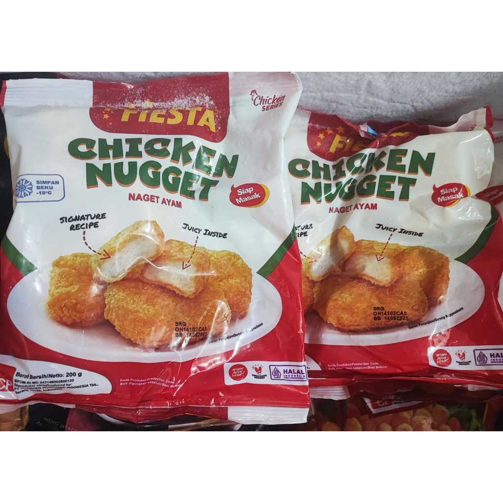 

Fiesta chicken nugget kecil 200 gram ekonomis