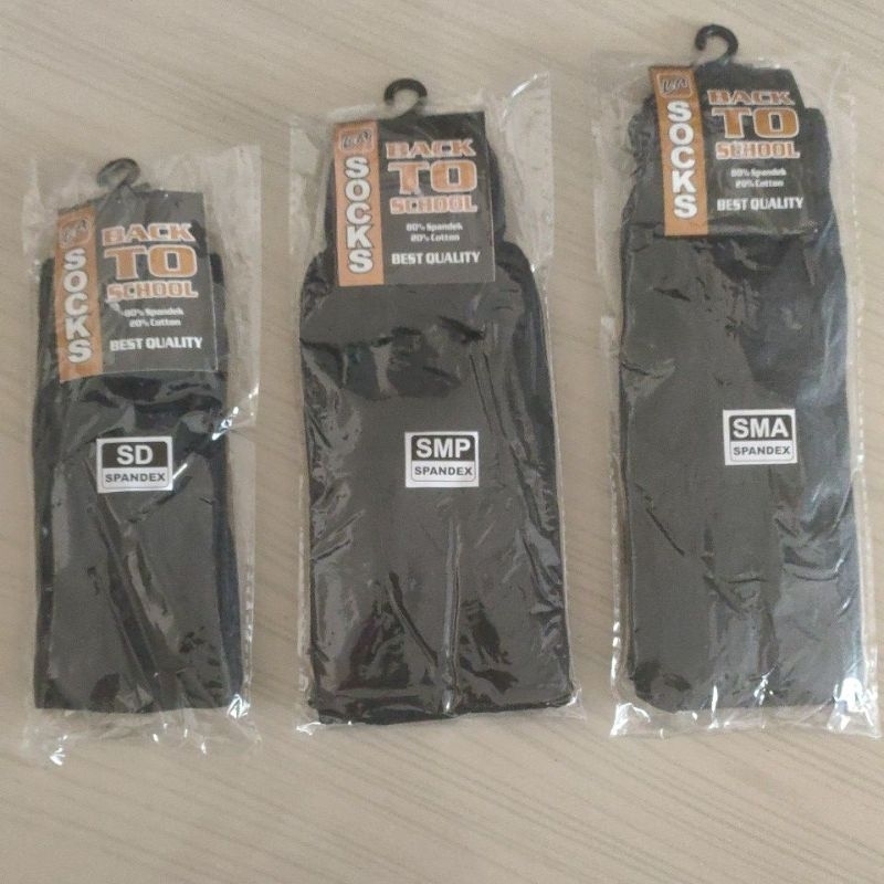 Kaos Kaki Hitam Polos BTS