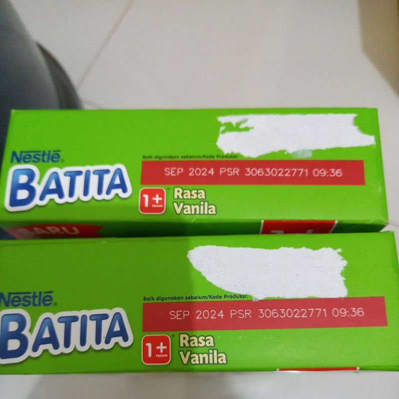 

Susu Batita 1+ vanila 350gr exp sept 2024