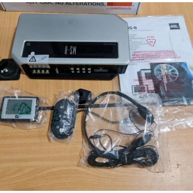 JBL DSP processor MS8 MS-8 MS 8 channel original new no codia venom