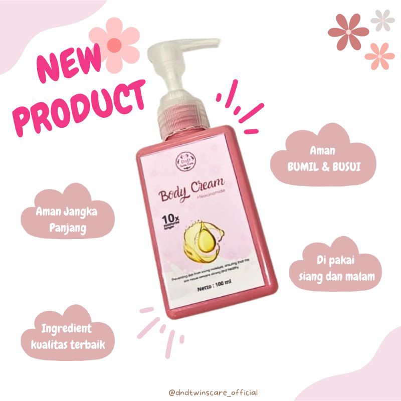 Body Cream DnD Twins Care (Aman bumil busui)