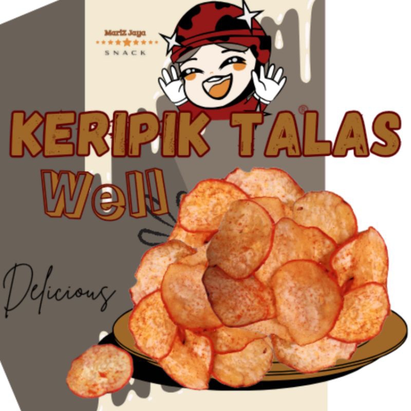 

KERIPIK TALAS (berat : 160gram) Asli Wonosobo