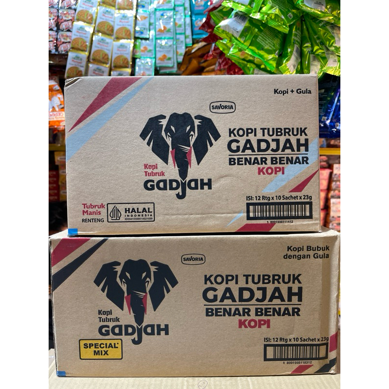 KOPI GAJAH DUS ( ISI 120 SACHET )