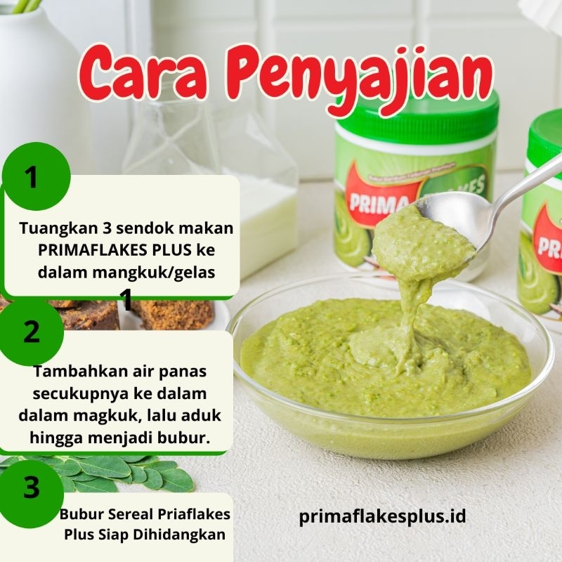 

QH Paket 2 Pcs Primaflakes Sereal Gandum talbinah mengatasi asam lambung, Maag, dan Gerd menu diet