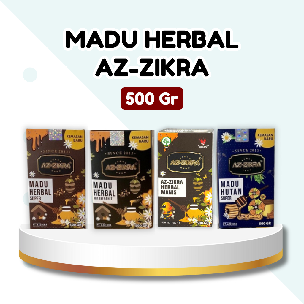 

Madu Asli Azzikra 500gr Alami | Az-Zikra Honey 500 gr Natural Original