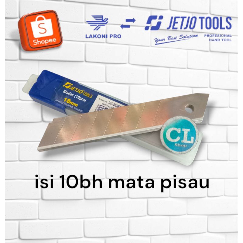 

REFILL MATA PISAU CUTTER BESAR isi 10pcs isi piso cuter L500 jetjo