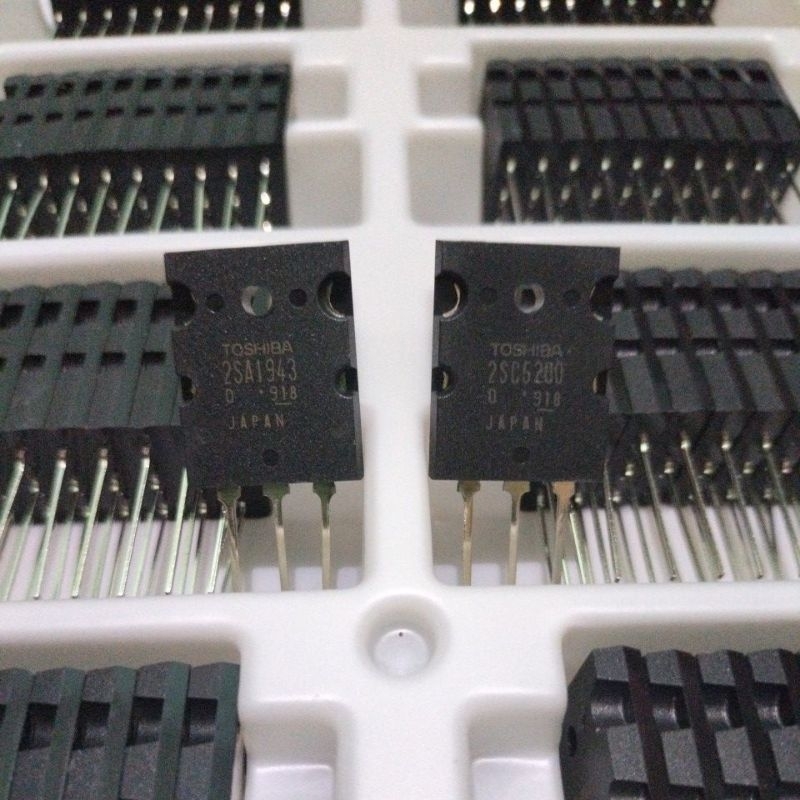 Transistor Final Toshiba A 1943 C 5200 seri 918 japan