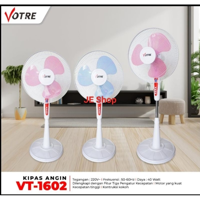 KIPAS BERDIRI VOTRE 16 INCH VT 1602