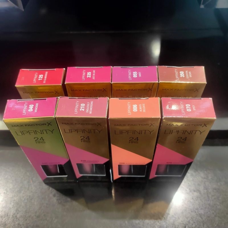 Max Factor lipstick Lipfinity 24 hrs
