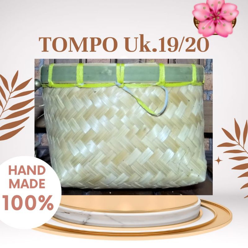 Tumbu bambu/tempat nasi bambu ANYMN Brkah