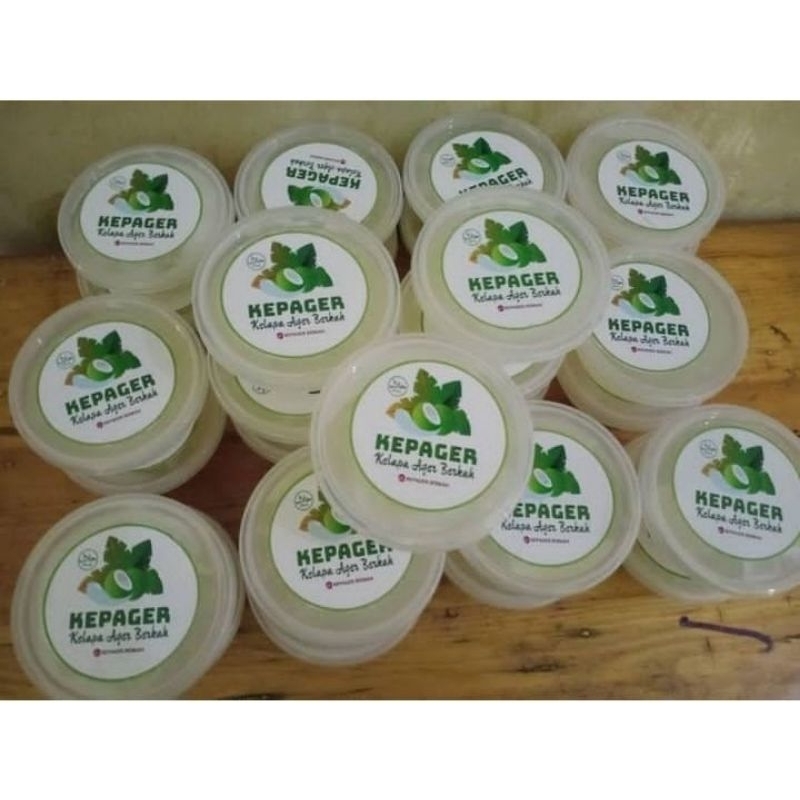 

KELAPA PUDING ORIGINAL, KELAPA AGER, KEPAGER