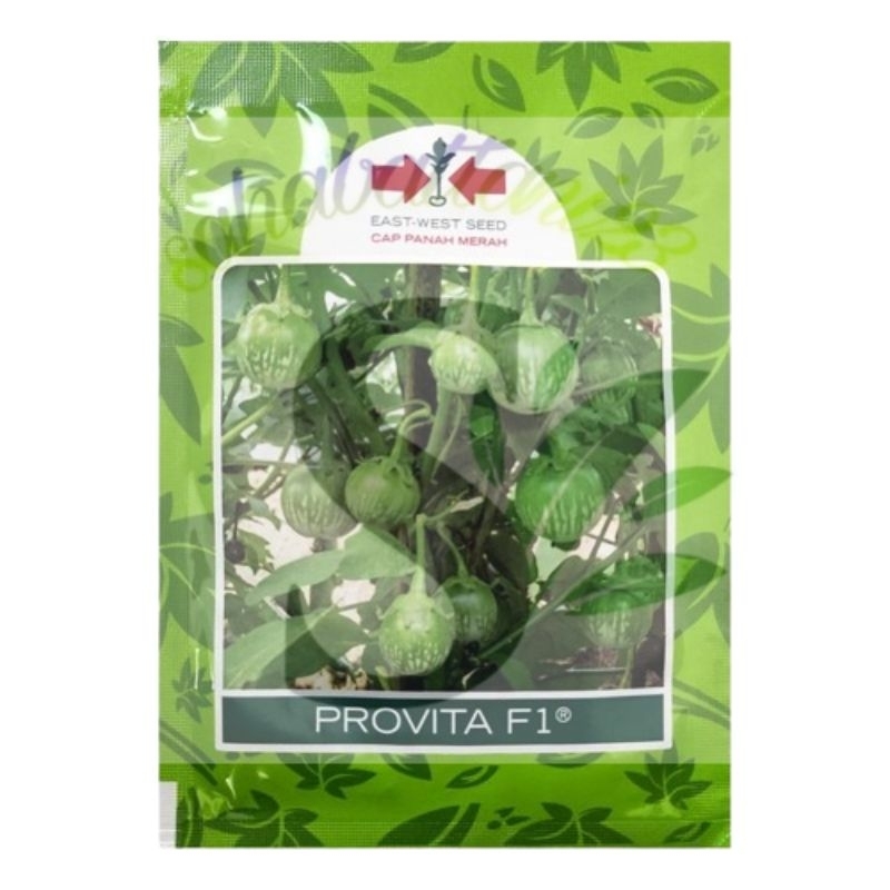 Benih Terong Bulat hijau PROVITA isi 1.100 butir