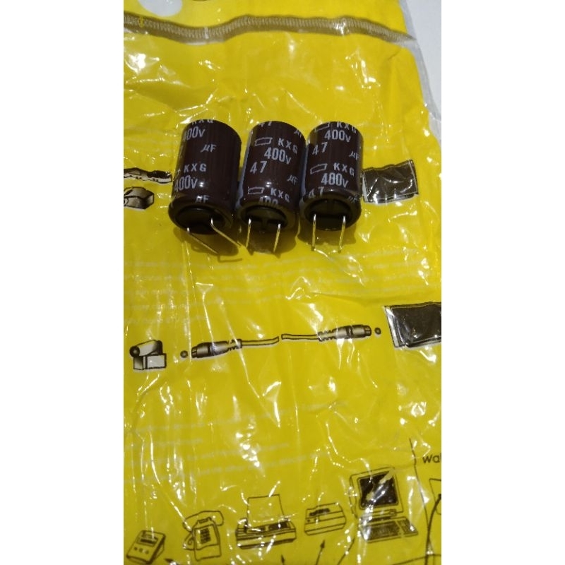 ELCO 47UF 400V bagus