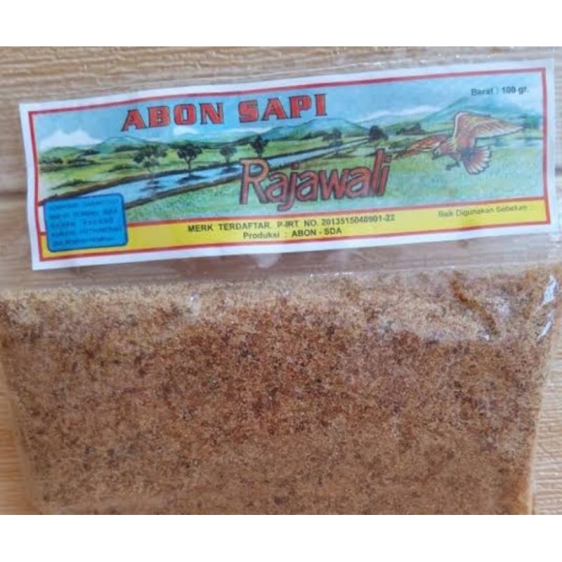 

Abon sapi rajawali 100gr