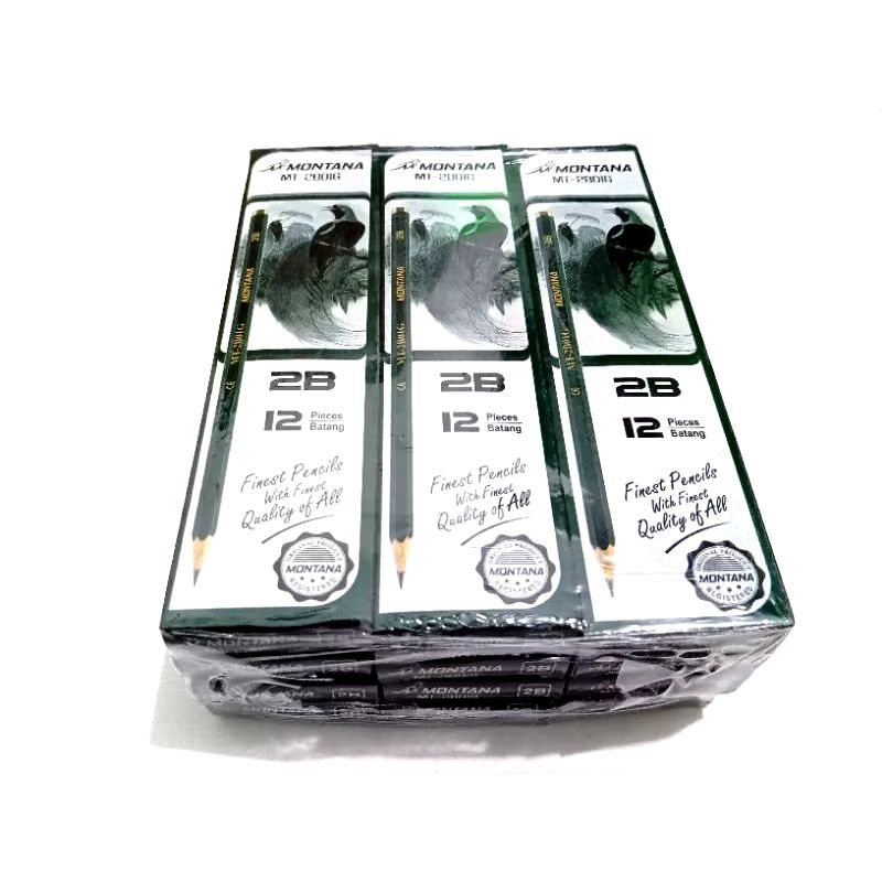 

Pensil 2B MONTANA Hijau/ Biru (12lsn)