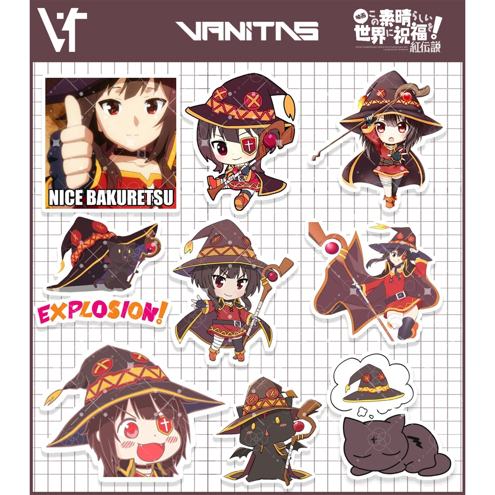 

Stiker/Sticker | Konosuba | Meguumin | Sticker HP Aesthetic
