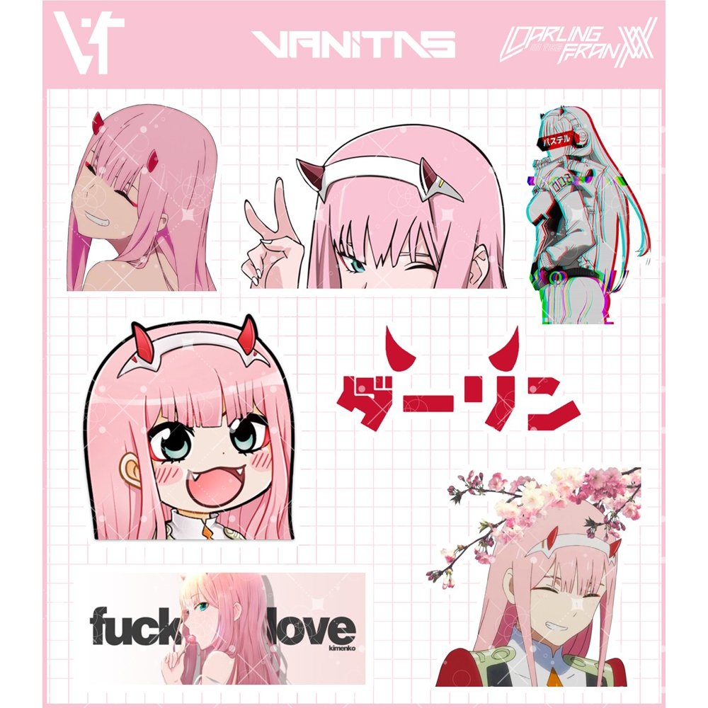 

Stiker/Sticker | Zero Two 002 | Sticker HP Aesthetic