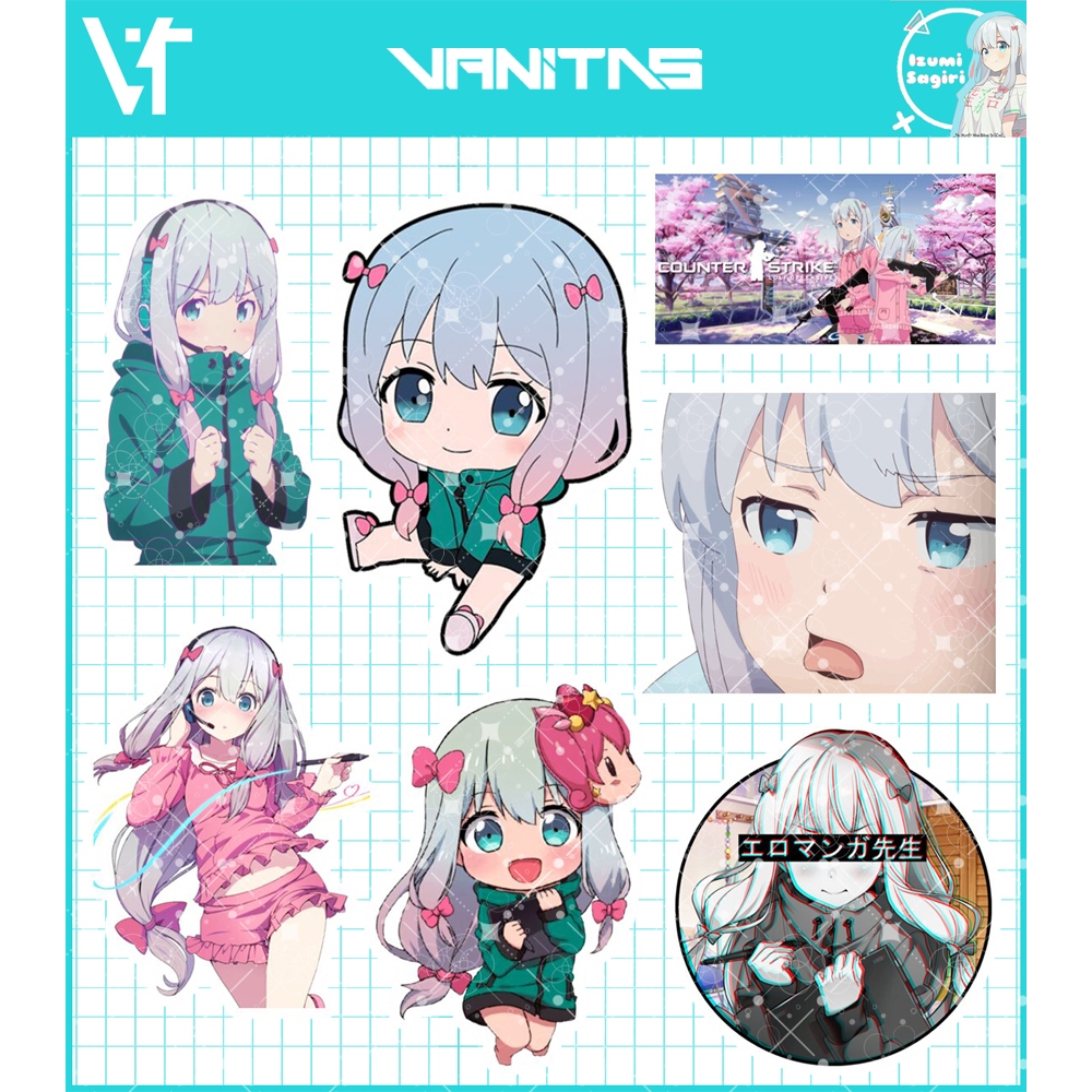 Stiker/Sticker | Sagiri Izumi (Eromanga-sensei) | Sticker HP Aesthetic