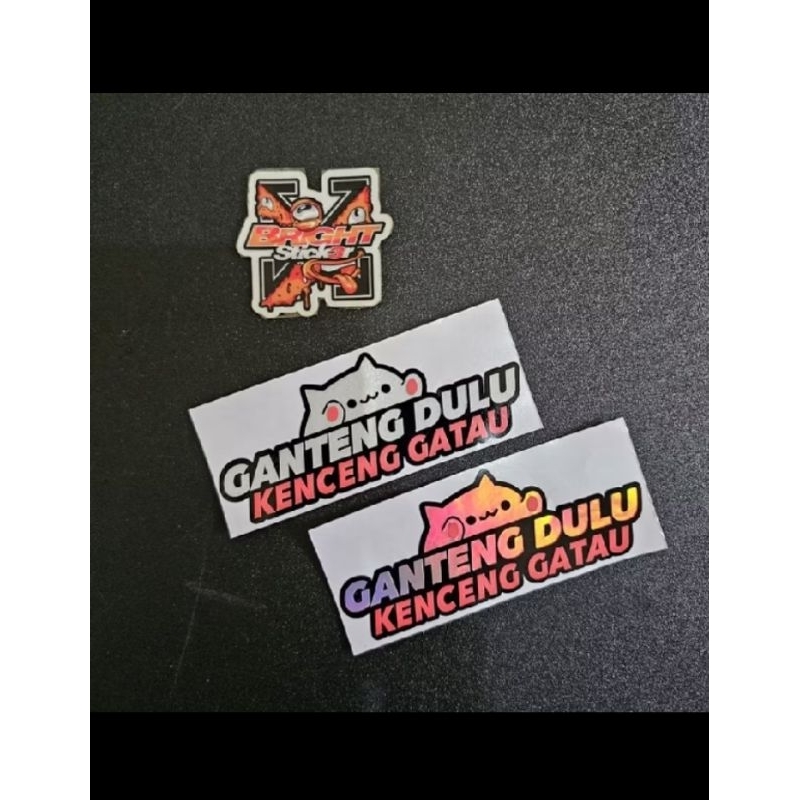 

stiker kata-kata animasi kekinian simpel minimalis