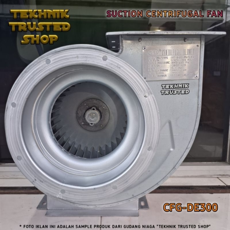 Centrifugal blower hisap CFG DE300 1500 watt 380v Exhaust fan siroco keong