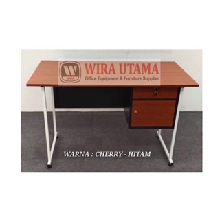 Meja Kaki Besi Murah / Meja Kantor Kaki Besi / Meja Belajar Kaki Besi / Meja 1/2 Biro Kaki Besi / Me