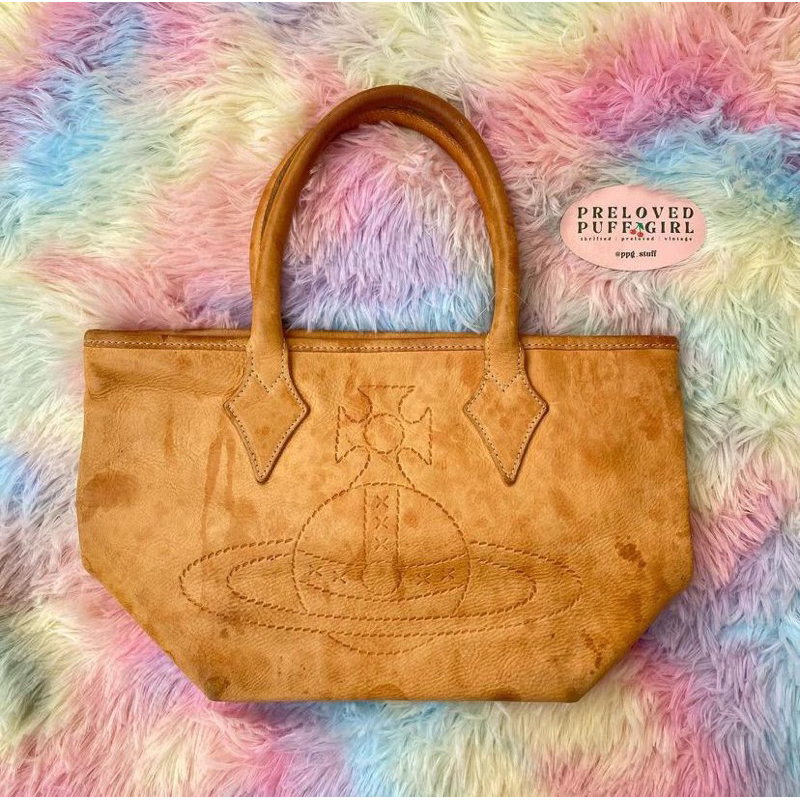 vintage leather viviene westwood