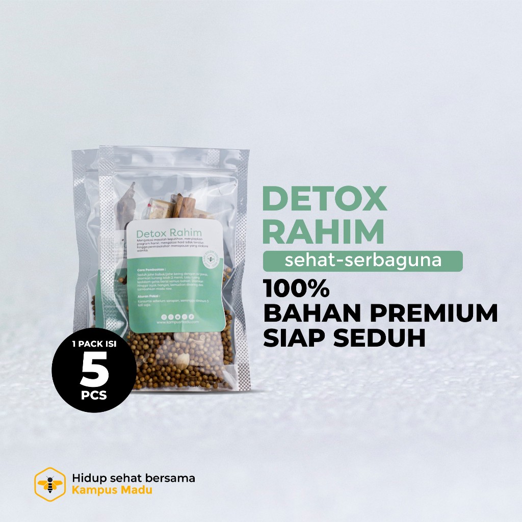 

Detoksrahim /Minuman kewanitaan/Ramuan herbal instan siap seduh