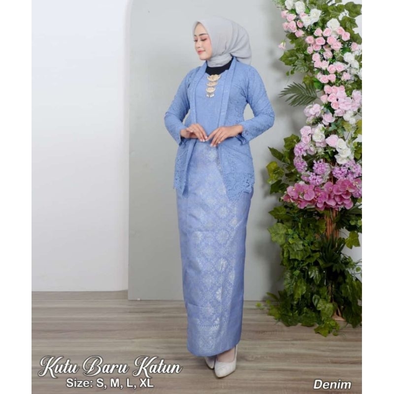 stelan kebaya kutubaru / kebaya Kartini / kebaya terbaru / kebaya murah / kebaya busui