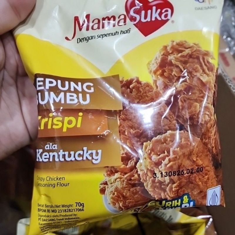 

Tepung Krispi Kentucky Mamasuka 70gr