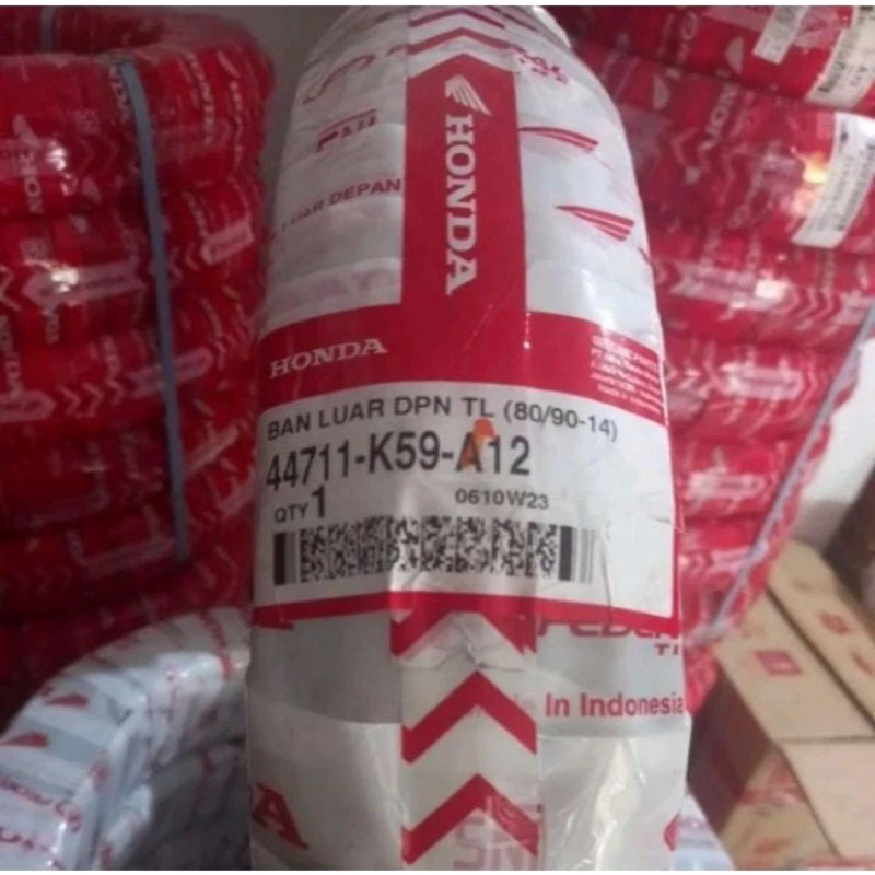 Ban 80/90-14 Tubeles