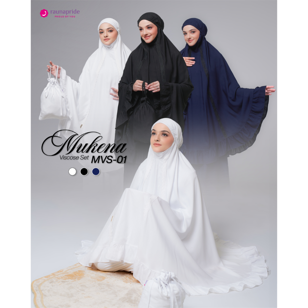 Rauna Pride - Perlengkapan sholat - Mukena - MVS 01