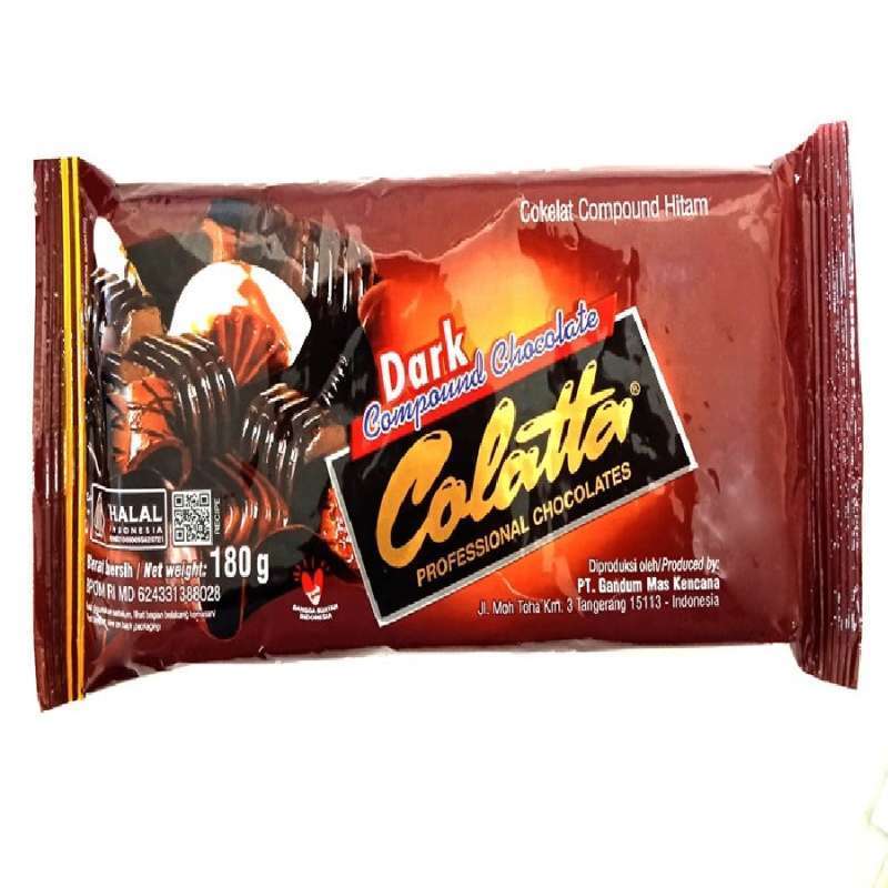 

Colatta Coklat Dark 180g