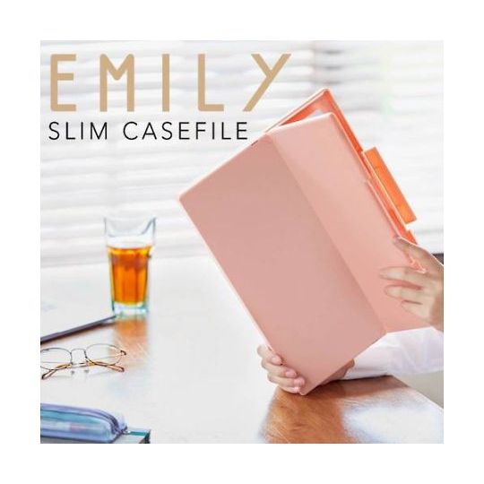 

(Khusus BATAM) King Jim EY237 EMILy Slim Case File, Beige/Blue/Green/Black/Pink/White