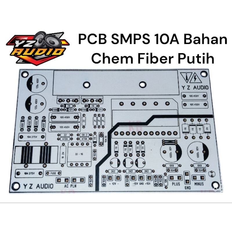 PCB SMPS 10A Bahan PCB Chem