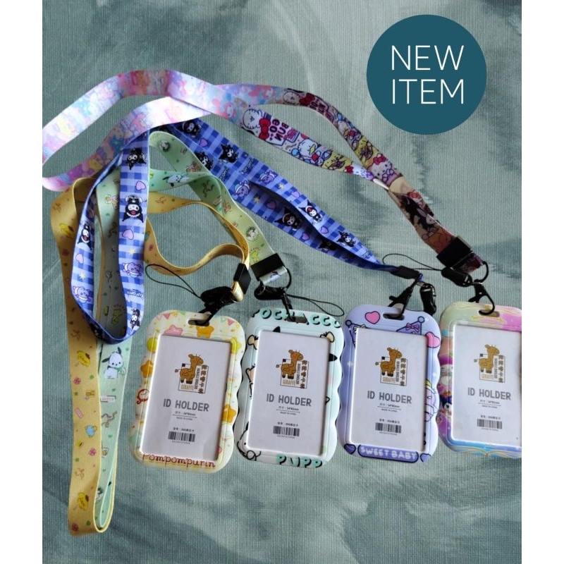 

Name Tag Id Card Holder Korea Motif Kartun Hardcase Aksesoris Tempat Kartu Identitas E Toll GTG