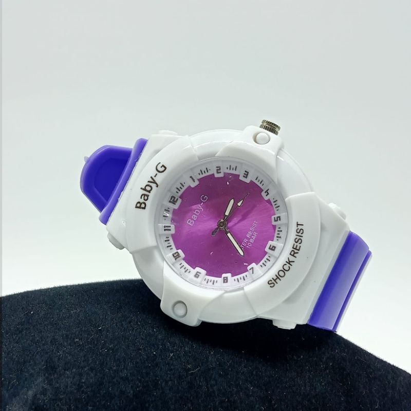 Jam Tangan BABY-G Rubber Sport Analog Anak Perempuan G-Shock Baby G Casio Karet Murah